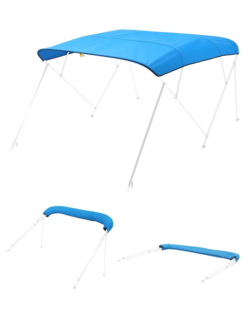 VEVOR 4 Bow Boat Bimini Tops 96
