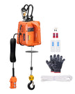 VEVOR 3-in-1 Portable Electric Hoist Winch 1100LBS Wired/Wireless Remote Control
