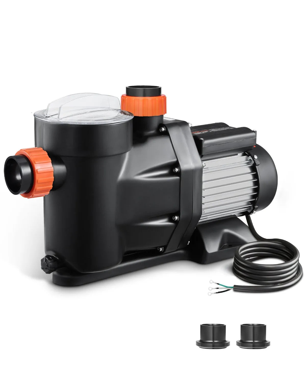 VEVOR 2 HP Above Ground Swimming Pool Pump Single Speed 122 GPM 3450 RPM 220V