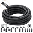 VEVOR 8AN Fuel Line Kit, 20 FT Fuel Hose Kit, 0.43