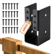 VEVOR 24 Pcs Joist Hangers for 1.93x3.62 In/49x92 mm Beam Concealed Joist Hanger