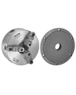 VEVOR 8 in 3-Jaw Self-Centering Lathe Chuck 2 1/4 in-8 Threaded Backing Plate