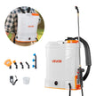 VEVOR 3.2 Gal Battery Powered Backpack Sprayer 0-90 PSI 2H Runtime for Yard Lawn