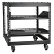 VEVOR 9U 4 Post Open Frame Server Rack Network Enclosure 23''-40'' Adjustable