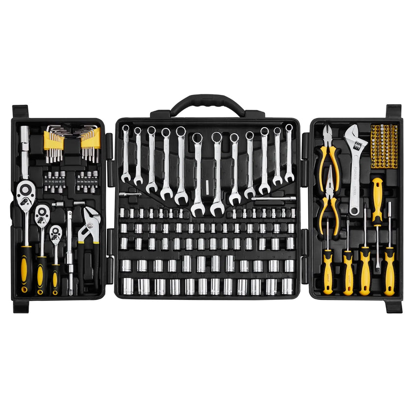 VEVOR 207-Piece Mechanics Tool Set 1/4