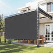 VEVOR 90% Sun Shade Cloth Privacy Screen 10 x 10 ft for Patio Garden (Black)