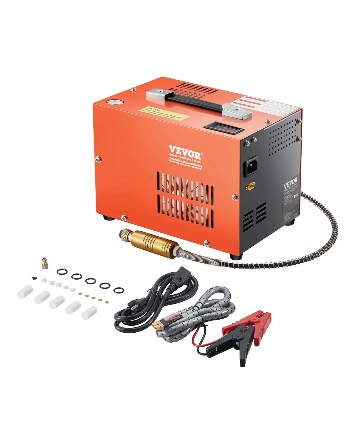 VEVOR PCP Air Compressor 4500PSI PCP Airgun Compressor with Built-in Converter