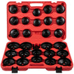 VEVOR Oil Filter Socket Set Cup Socket Tool Set 7 PCS Oil Filter Cap Wrench