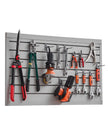VEVOR 2 x 4 ft Slat Wall Paneling PVC Grey Garage Slatwall with Modular Design