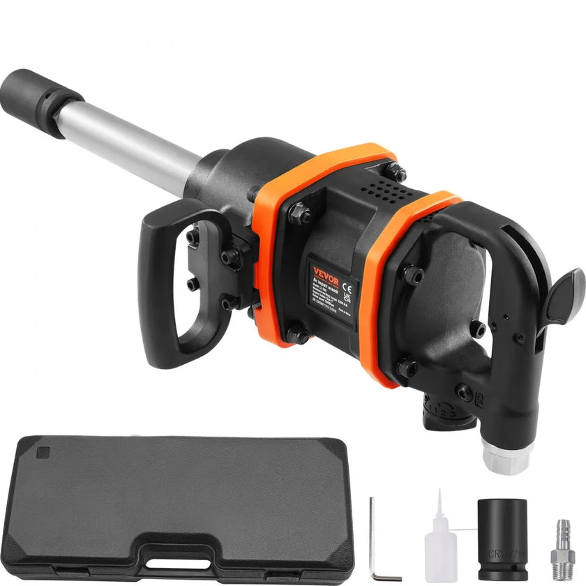VEVOR 1 Inch Air Impact Wrench, Up to 3160 ft-lbs High Reverse Torque Output 1
