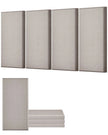 VEVOR 4 PCS Acoustic Wall Panels 2 in Thick 23.6 x 11.8 in Self-adhesive Camel