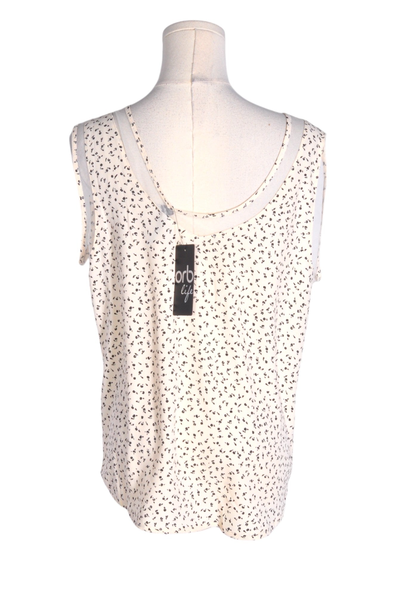 ORB Women Tank Tops Regular fit in White - M