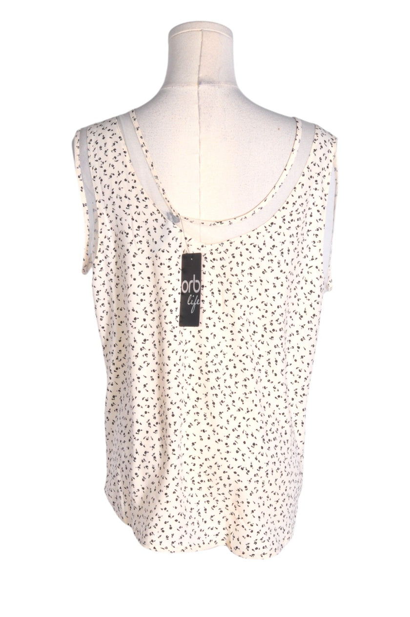 ORB Women Tank Tops Regular fit in White - M