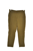 BANANA REPUBLIC Women Khaki Pants Regular fit in Green - 12