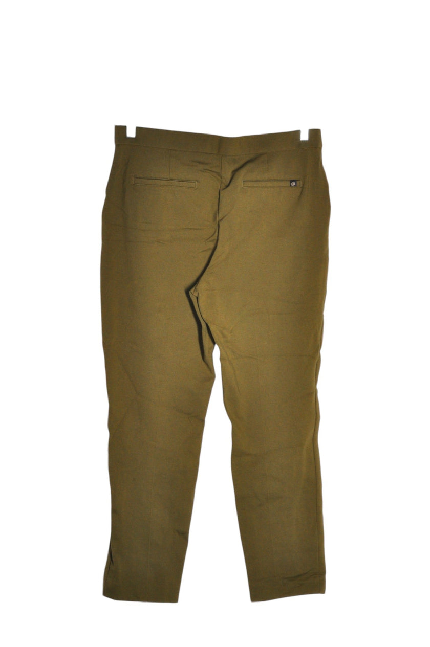 BANANA REPUBLIC Women Khaki Pants Regular fit in Green - 12