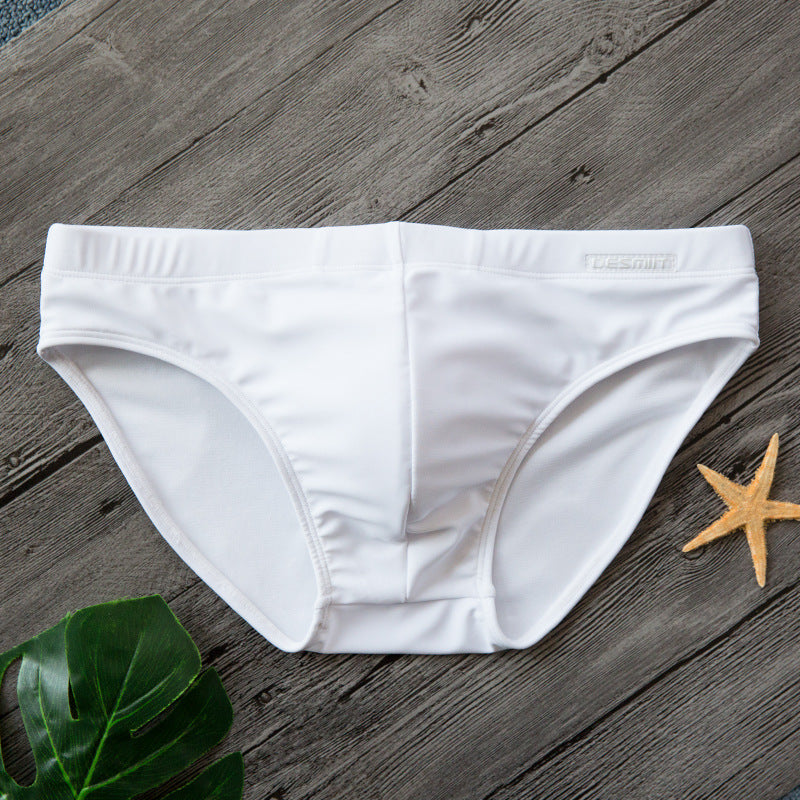 Men's Lined Swim Briefs | Quick-Dry Nylon Swimwear