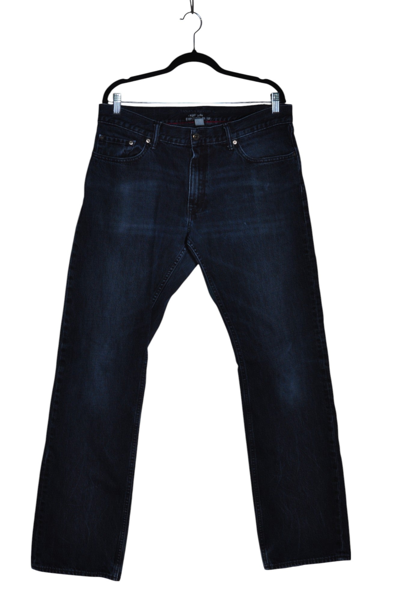 BANANA REPUBLIC Women Straight-Legged Jeans Regular fit in Blue - 35x34