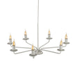 LIMAL Vintage Candle Chandelier Pendant Light for Dining Room, Living Room & Entryway