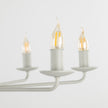 LIMAL Vintage Candle Chandelier Pendant Light for Dining Room, Living Room & Entryway