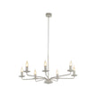 LIMAL Vintage Candle Chandelier Pendant Light for Dining Room, Living Room & Entryway