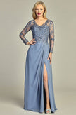 LONG SLEEVE WITH A SLIP DRESS