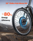 VEVOR 1000W Electric Bike Conversion Kit 48V 26