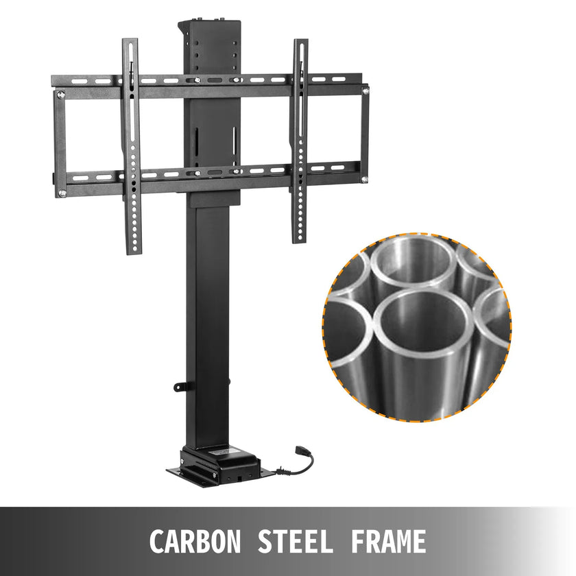 VEVOR Motorized TV Lift Stroke Length 35 Inches Motorized TV Mount Fit for 32-65 Inch TV Lift with Remote Control