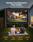 VEVOR 20 ft Inflatable Movie Screen 16:9 600D Movie Projection with Portable Bag