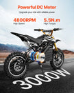 VEVOR 3000W Electric Brushless DC Motor 60V 4800rpm Motor for E-Bike Dirt Bike