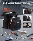 VEVOR 33L Welding Backpack 600D Polyester Welder Backpack for Tools and Helmet