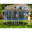 Outdoor Trampoline with Safety Closure Net