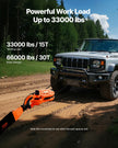 VEVOR 30 Ton Snatch Block Pulley Snatch 66,000 lbs Capacity Off Road Recovery