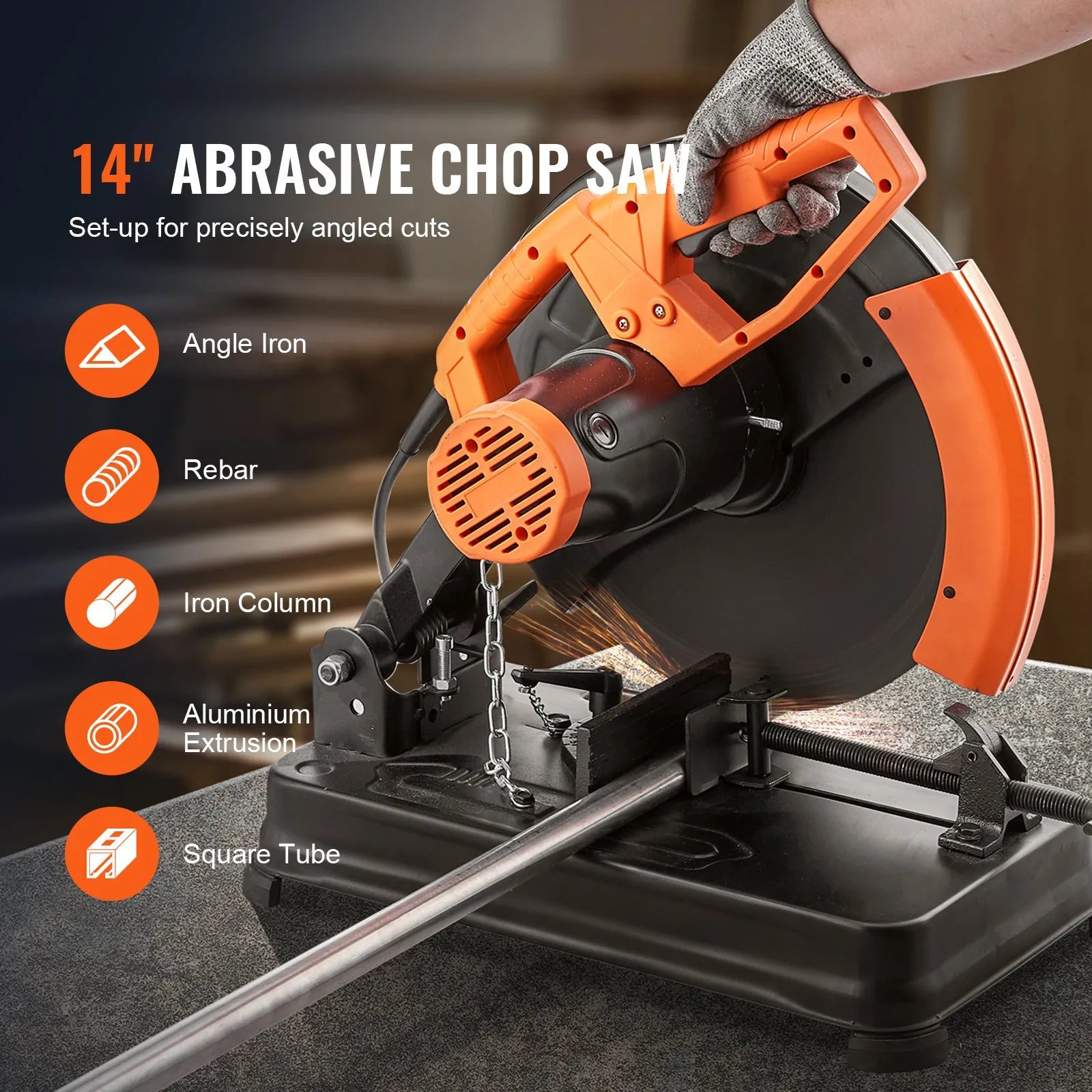 VEVOR Abrasive Chop Saw, 14