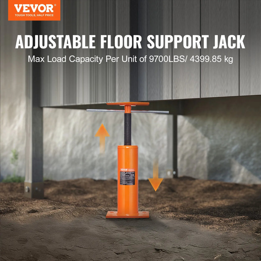 VEVOR 2PCS Adjustable Floor Jack Post House Floor Leveling Lift 12