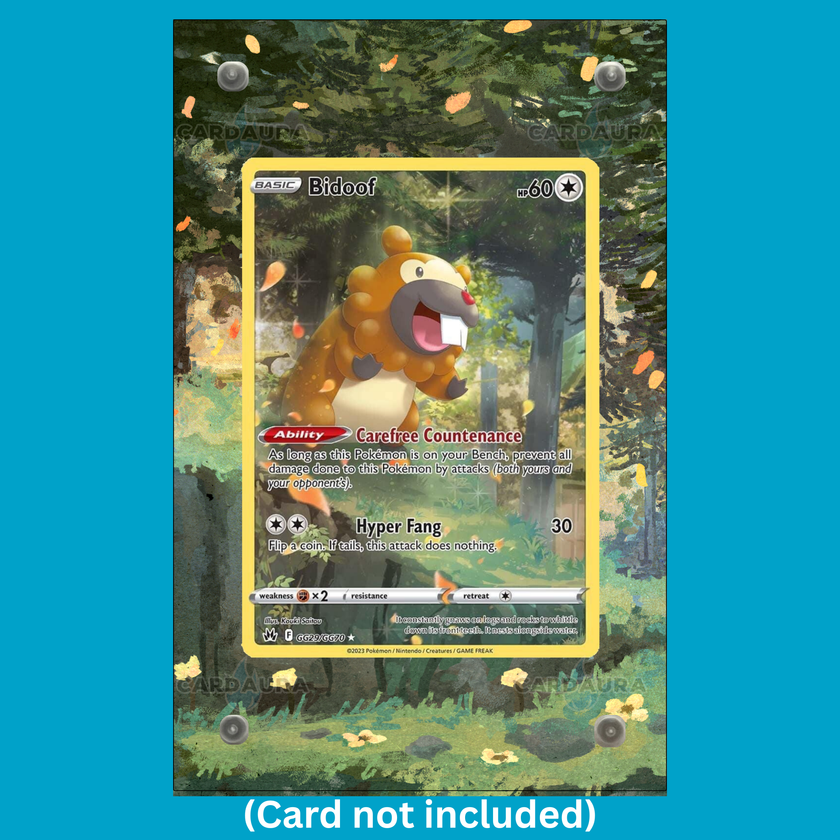 Bidoof GG29/GG70 Crown Zenith (Ungraded) Display Case
