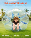 VEVOR 4FT/1.2M Inflatable Bumper Balls PVC Body Sumo Zorb Ball Outdoor Game