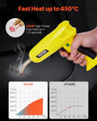 Plastic Welder 220W Plastic Welder Gun Kit with 1200 Staples & 76 Rods