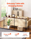 VEVOR Narrow Console Sofa Table Couch Table 70.9” for Entryway & Living Room