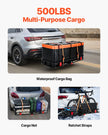 VEVOR 500 lbs Hitch Cargo Carrier Folding Hitch Cargo Carrier with Cargo Net