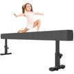 Soozier 7.5ft Adjustable Balance Beam, Gymnastics Beam with Wheels, Gymnastics Equipment for 6+ Years Old Training