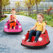 12V Electric Kids Ride on Bumper Car Battery Powered Bumping Car with Remote Control-Pink