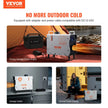 VEVOR 2KW Diesel Heater, All-in-One Diesel Air Heater with Bluetooth, Remote & Display, Portable for Vehicles
