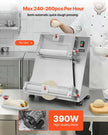 VEVOR 16 Inch Pizza Dough Roller Sheeter Semi-automatic Commercial Dough Press