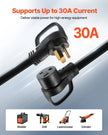 VEVOR 30A Generator Extension Cord 50 ft 250V NEMA 6-50P to 6-50R Power Cable