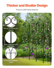 VEVOR 4 Packs Metal Garden Trellis for Climbing Plant Support 87x20 in Rustproof