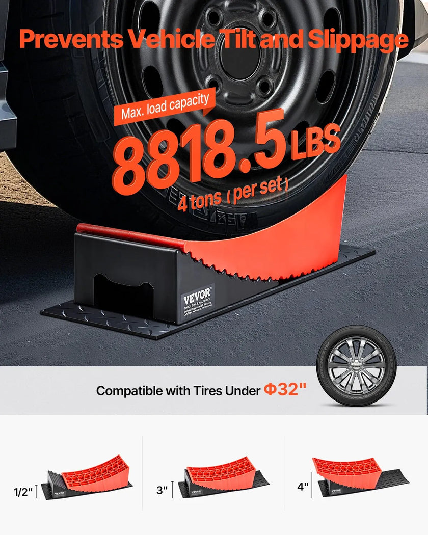 Camper Levelers 2 Packs RV Leveling Blocks 8818.5 lbs 4