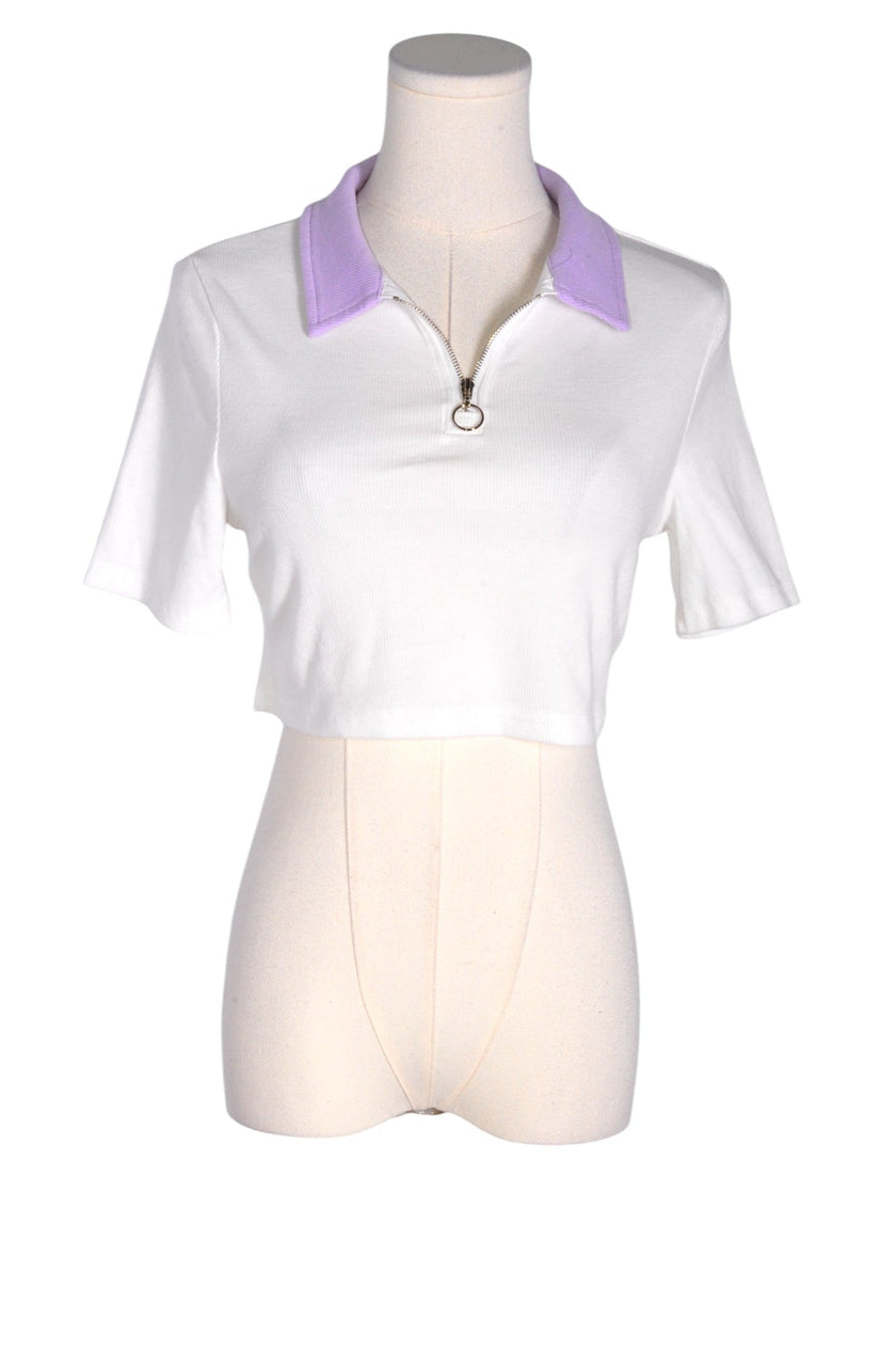 SHEIN Women Crop Tops Regular fit in White - L