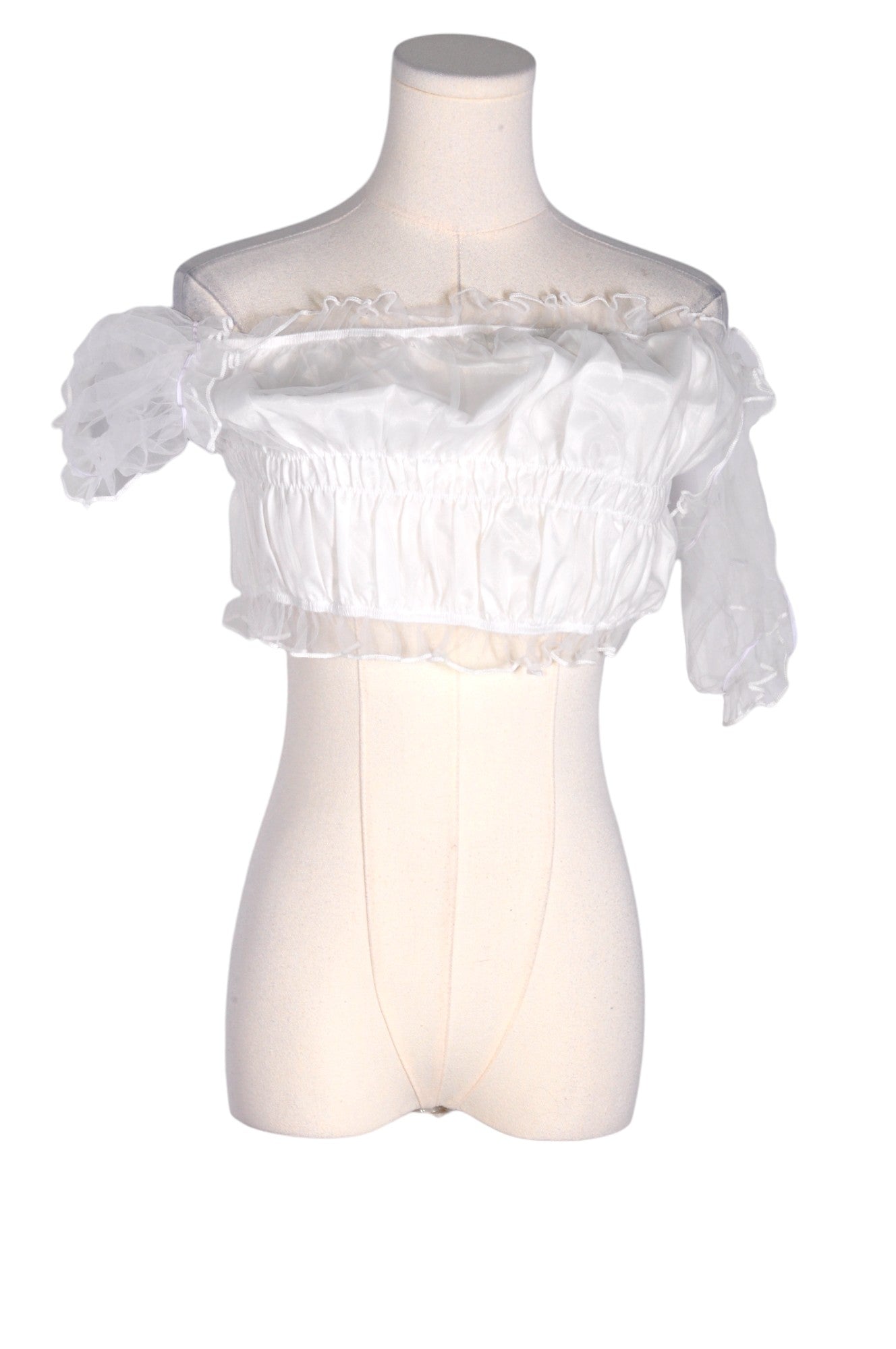 SHEIN Women Crop Tops Regular fit in White - XL