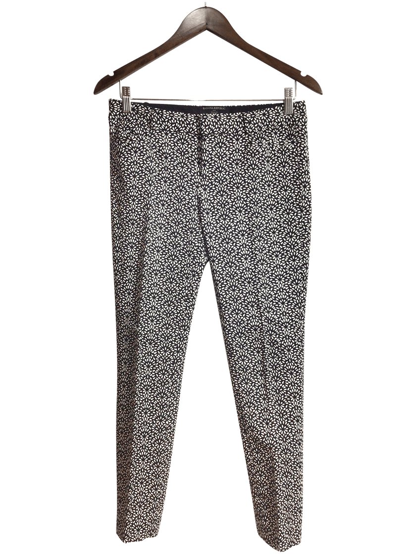 BANANA REPUBLIC Women Work Pants Regular fit in Black - 0