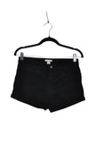 H&M Women Denim Shorts Regular fit in Black - 6
